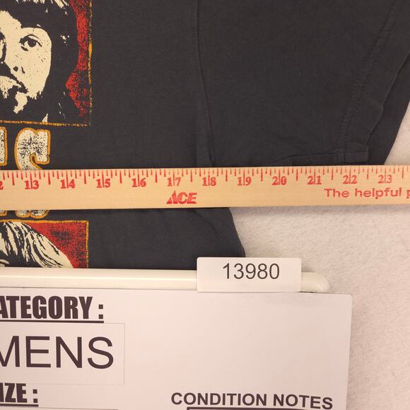 Beatles Band Short Sleeve Graphic Casual T Shirt Mens Size Small S Gray - Picture 7 of 9